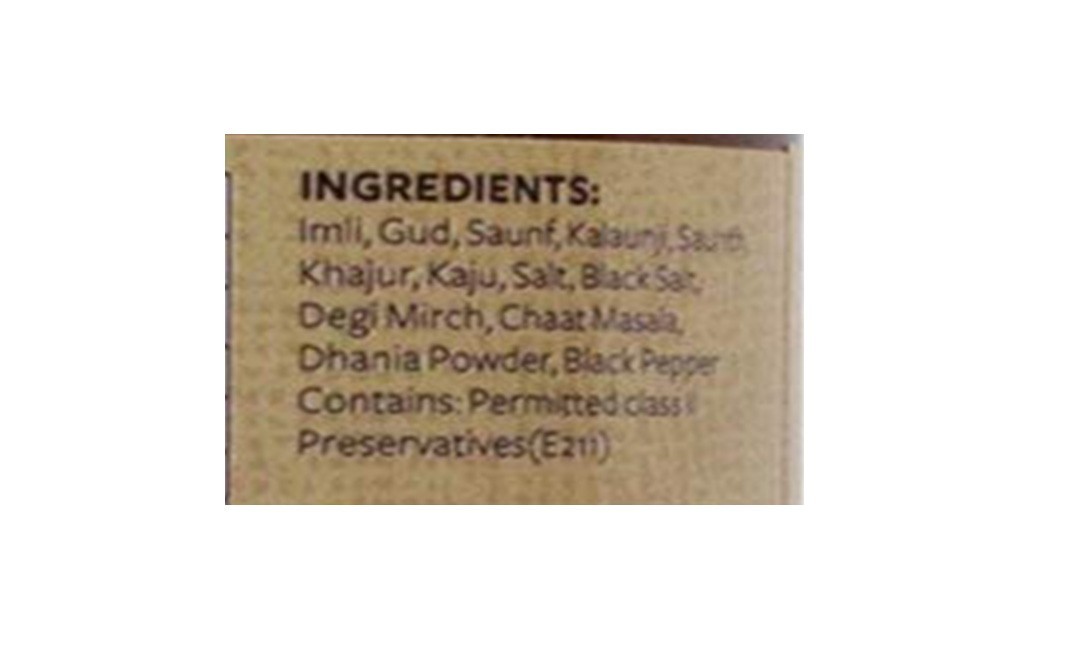 Nutty Yogi Saunth Imli aur Khajoor Ki Chutney   Glass Jar  250 grams